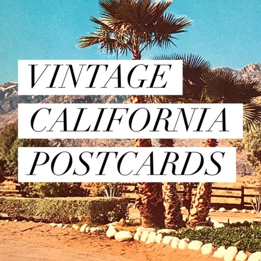 Vintage California Souvenir Postcards